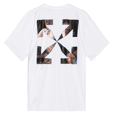 ÁO THUN OFF WHITE  CARAVAGGIO ANGLE (WHITE)