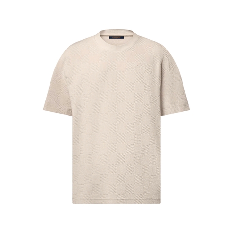 ÁO THUN LOUIS VUITTON DAMIER (BEIGE)