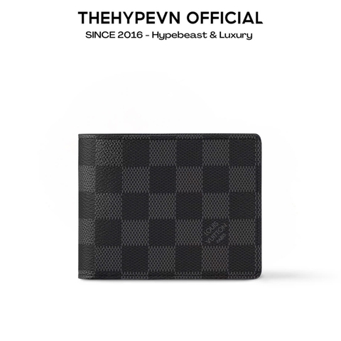 VÍ NGẮN LOUIS VUITTON LV DAMIER GRAPHITE (GREY)
