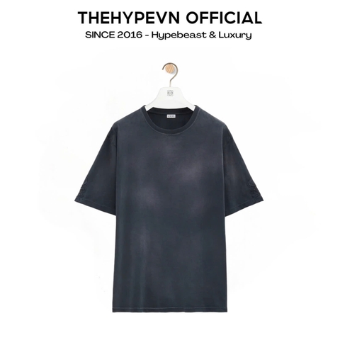 ÁO THUN LOEWE ANAGRAM SLEEVE CUT OUT (BLACK)