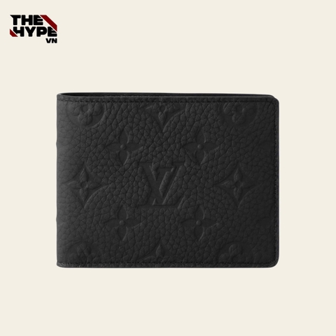 VÍ NGẮN LOUIS VUITTON MONOGRAM TAURILLON (BLACK)