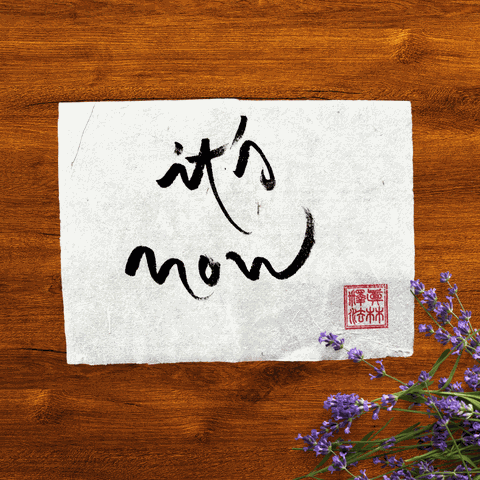 Thư Pháp gốc Tiếng Anh 15x20cm