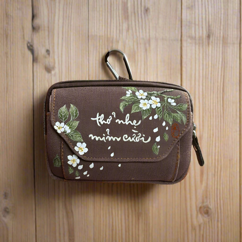 VÍ NÂU NHỎ THƯ PHÁP VẼ TAY