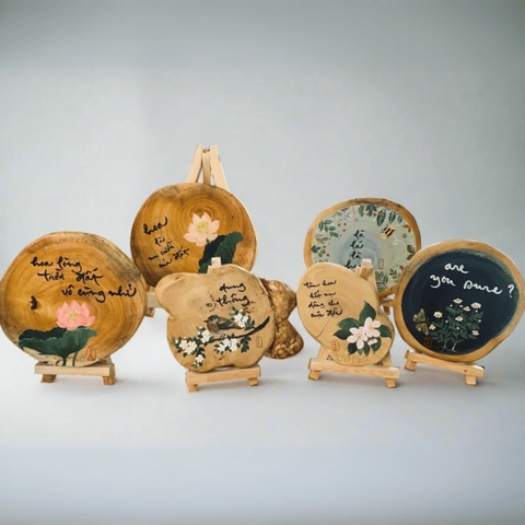 Tranh Thư Pháp gỗ size nhỏ