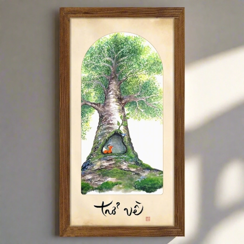 TRANH THƯ PHÁP 15x30 và 30x60