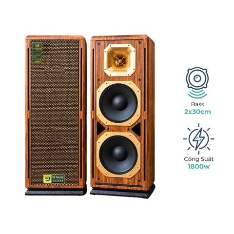 Loa Full 2 Bass 30 EV Acoustic P60 Luxury - Công Suất 1800W