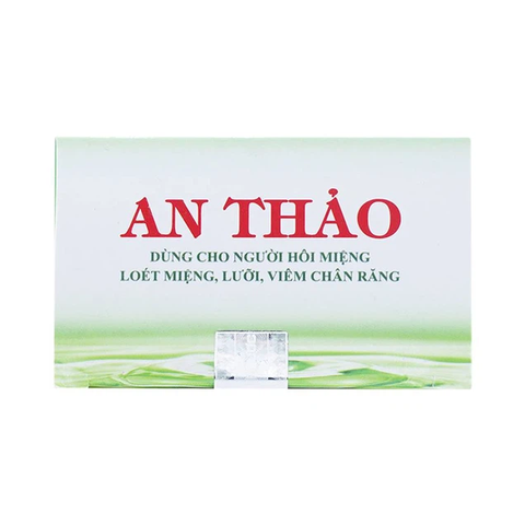 Thuốc An Thảo Nam Dược hỗ trợ điều trị hôi miệng, loét miệng (5 vỉ x 10 viên)