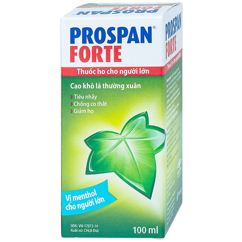 Thuốc Prospan Forte Engelhard điều trị viêm đường hô hấp cấp (100ml)