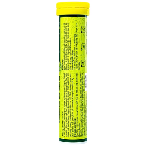 Viên sủi Thanh Nhiệt Livecool Nam Dược hương chanh giải độc, mát gan, tăng cường sức đề kháng (16 viên)