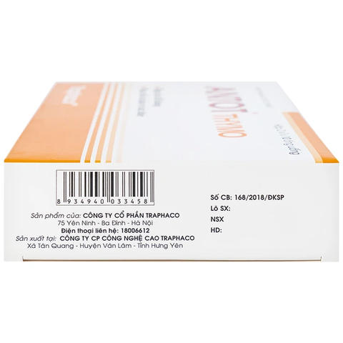 Dung dịch uống Antot Thymo Traphaco tăng cường sức đề kháng (2 vỉ x 10 ống x 10ml)