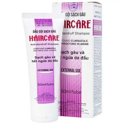 Dầu gội Haircare Bimex dưỡng tóc, ngăn ngừa gàu (50ml)
