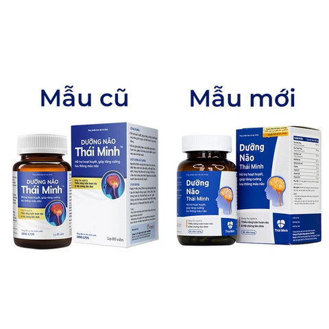 Viên uống Dưỡng Não Thái Minh hỗ trợ hoạt huyết, tăng cường lưu thông máu não (80 viên)