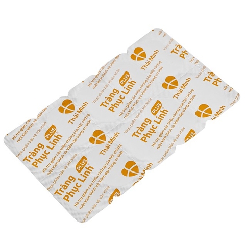 Viên uống Tràng Phục Linh Plus Thái Minh hỗ trợ giảm các triệu chứng của hội chứng ruột (2 vỉ x 10 viên)