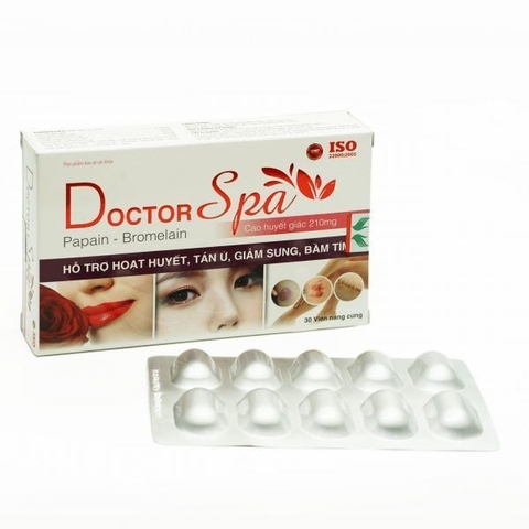 Viên uống giảm đau kháng viêm Doctor Spa Vshine h 20viên