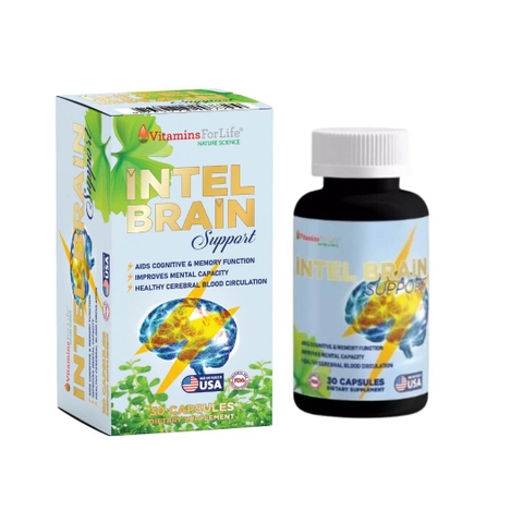 Intel Brain Support - Giảm đau đầu do căng thẳng, mệt mỏi