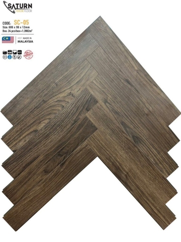 Sàn Gỗ Xương Cá Saturn - GD05