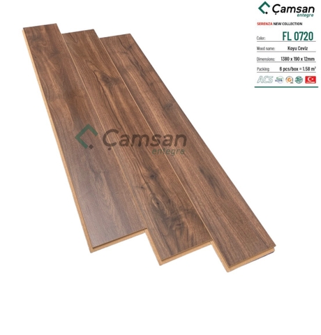 Sàn gỗ Camsan Serenza FL0720 12mm