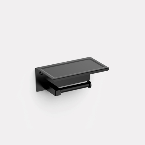 Đựng giấy vệ sinh đơn dáng vuông Concept Square American Standard - Matte Black (WF-0498MB)