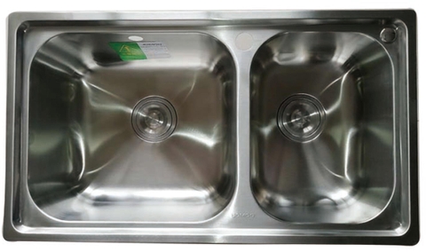 Chậu rửa bát đôi JOMOO P06108-7Z1-2 Inox SUS304