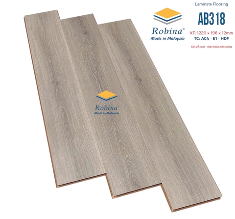 Sàn gỗ Robina AB318 12mm