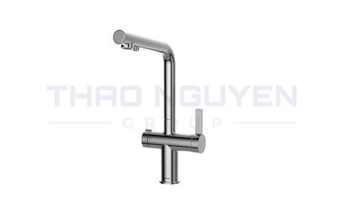 Vòi bếp rút dây 2 đường nước JOMOO 23020-648/1B-Z
