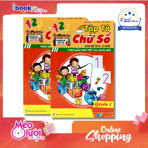 Chuẩn Bị Cho Bé Vào Lớp 1 - Tập Tô Chữ Số (Cho Bé Từ 4-5 Tuổi)