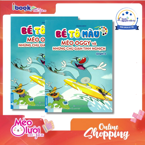 Bé Tô Màu Mèo Oggy Và Những Chú Gián Tinh Nghịch - Quyển 1