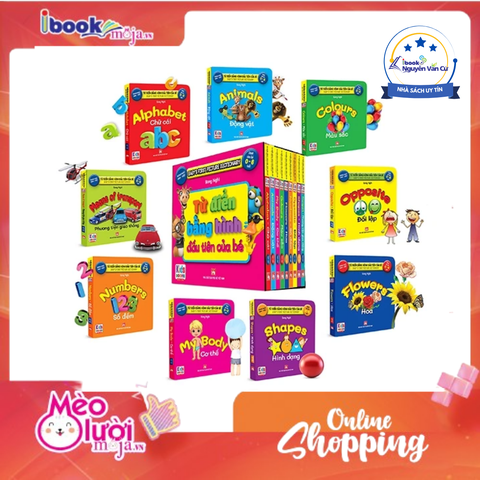 Bộ Sách Baby's First Picture Dictionary - Từ Điển Bằng Hình Đầu Tiên Của Bé (Bộ 9 Cuốn)