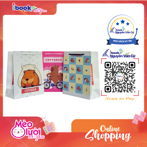 Túi Giấy Đựng Quà - Capybara