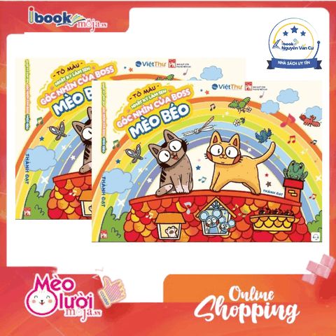 Sách Tô Màu - Ngôi làng hạnh phúc của Baby Three