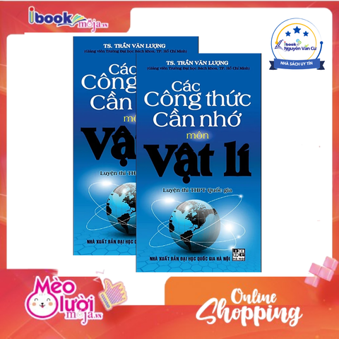 Sách Các Công Thức Cần Nhớ Môn Vật Lí