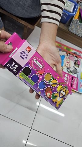MSTA BỘ MÀU NƯỚC KHÔ 12 MÀU