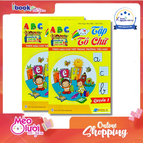 Chuẩn Bị Cho Bé Vào Lớp 1: Tập Tô Chữ (5 - 6 Tuổi)