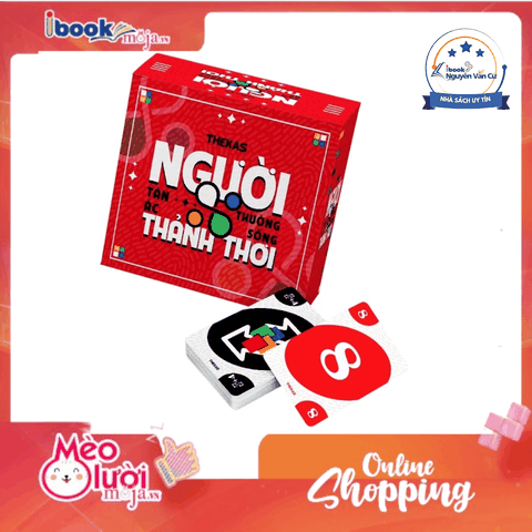 Trò Chơi Trí Tuệ Uno Người Tàn Ác Thường Sống Thảnh Thơi - 165 Lá - The Kas