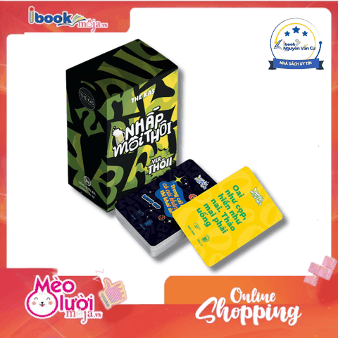 Bộ bài Drinking Game, Party Game NHẤP MÔI THÔI