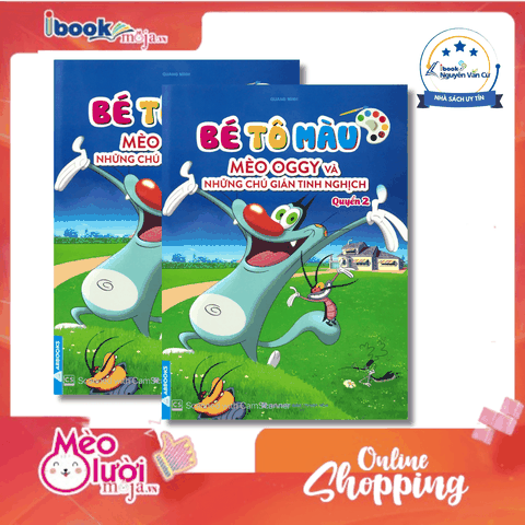 Bé Tô Màu Mèo Oggy Và Những Chú Gián Tinh Nghịch - Quyển 2