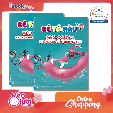 Bé Tô Màu Mèo Oggy Và Những Chú Gián Tinh Nghịch - Quyển 3