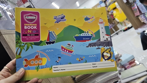 MSTA TẬP VẼ JUNIOR 80G 10 TỜ MJ-012