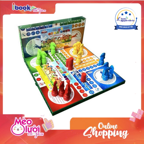 Cờ Cá Ngựa Sato043 Mẫu Tiêu Chuẩn 42x42cm Đua Ngựa Bàn