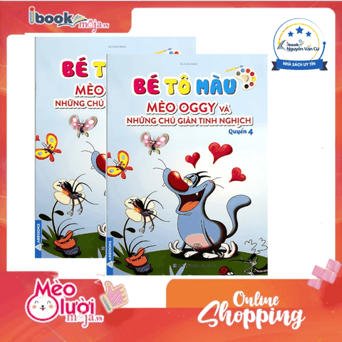 Bé Tô Màu Mèo Oggy Và Những Chú Gián Tinh Nghịch - Quyển 4