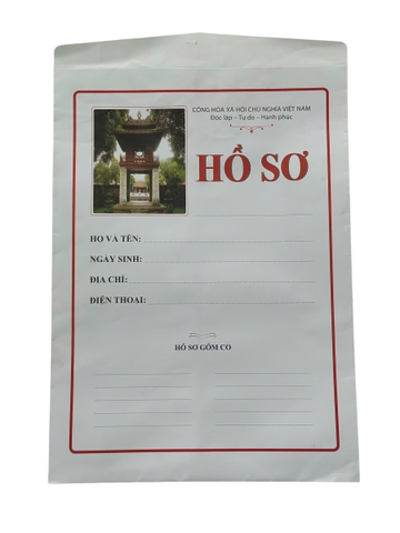 Bìa Giấy Đựng Hồ Sơ Chủ Đề Danh Lam Thắng Cảnh Việt Nam