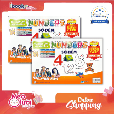 Flash Card Tiếng Anh - Number (Số Đếm) (Tái Bản 2023)