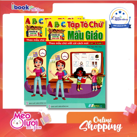 Chuẩn Bị Cho Bé Vào Lớp 1 - Tập Tô Chữ Mẫu Giáo (Cho Bé Từ 4-5 Tuổi)