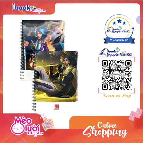 Sổ lò xo A5 Hồng Hà thiết kế hình game Liên Quân Mobile (200 TRANG/70GSM)
