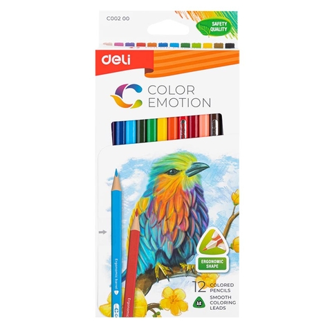 BÚT CHÌ MÀU DELI - COLOR EMOTION