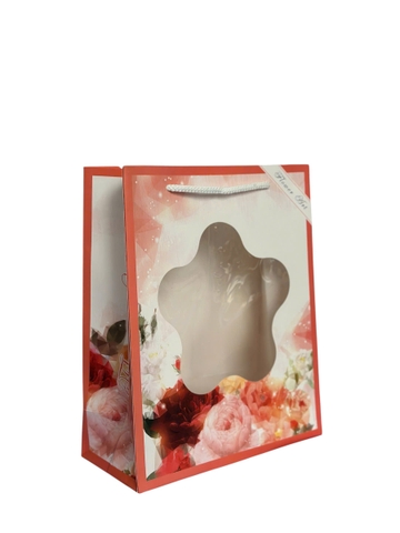 Túi Giấy Đựng Quà Bìa Kiếng - Chủ Đề Hoa Lá