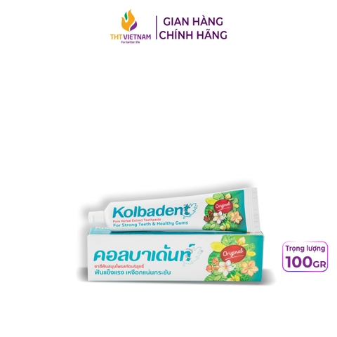 Kem đánh răng thảo dược Kolbadent 100g