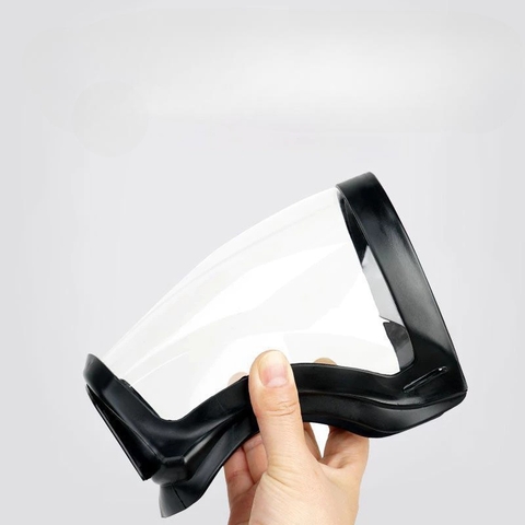 Mặt Nạ Bảo Hộ Guvac - Kính Trong Suốt, Chống Bụi, Chống Giọt Bắn