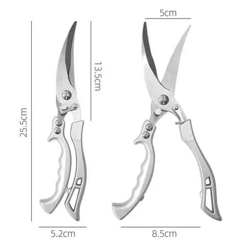 Kéo Cắt Gà Trợ Lực Đa Năng – Thép SK5 Nhật Bản, Cơ Chế Lò Xo Tự Động