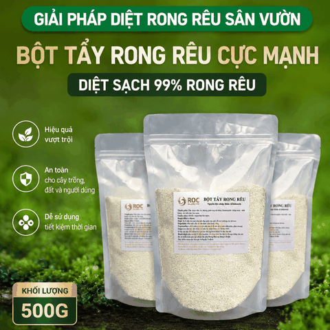 Bột tẩy rong rêu cực mạnh - Túi 500g